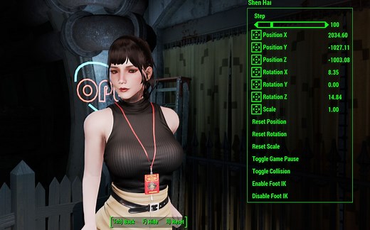 辐射4终于迎来了革命性的拍照mod：表情精细控制，一键选取姿势