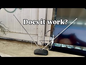 Testing The Cheapest TV Antenna From Walmart