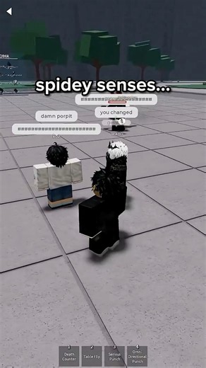 spidey senses... | The Strongest Battlegrounds