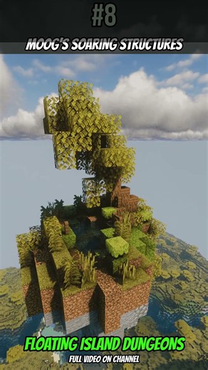 Minecraft Dungeons That Float In The Sky ☁️ #shorts