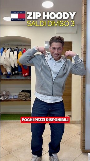 Felpe con Zip ‪@TommyHilfiger‬ | Outfit Casual da Uomo #abbigliamentouomo #outlet #saldiinvernali