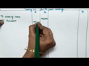 Financial Accounting # Final Accounts # In Tamil # By Dr.J.Prema