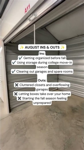 August Ins & Outs ☀️📦