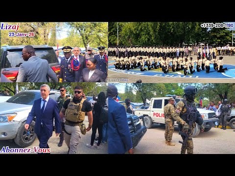 Vladimir Paraison Debake, Premye Minis lan. Graduation 35èm Promotion PNH. Henry Wooster prezan