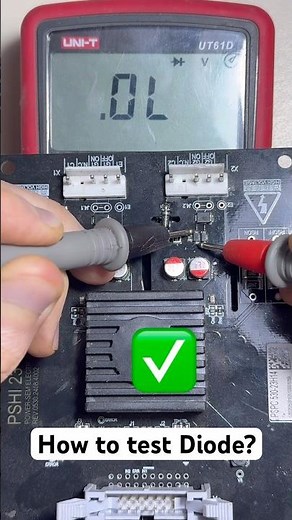 How to test Diode with Multimeter?