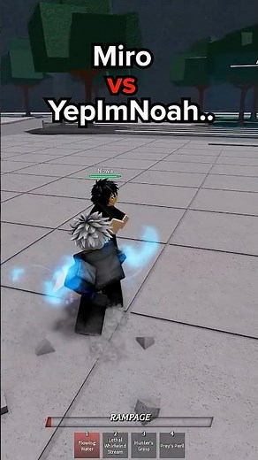 I finally Fought YepImNoah...😡#thestrongestbattlegrounds #tsb #shorts