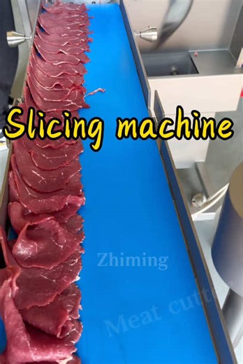 Cutting beef always sticks to the knife and breaks into pieces, making you feel heartbroken about the wasted ingredients? Anti-stick knife head design, the meat slices are complete and not wasted! #Slicer #MeatSlicer #BeefSlicer