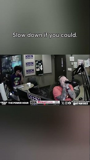 Marney talks about her burrito...