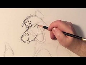 Disney Magic Moments | How To Draw Baloo from The Jungle Book! | Official Disney UK