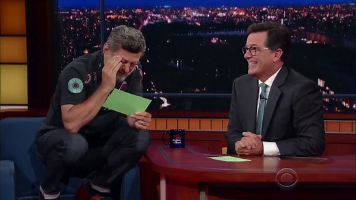 Stephen loves The Lord of the Rings Trilogy. Stephen loves analyzing the President's tweets. So obviously this was one of Stephen's favorite moments of the year. | The Late Show with Stephen Colbert
