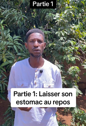 Laisser son estomac au repos — Partie 1