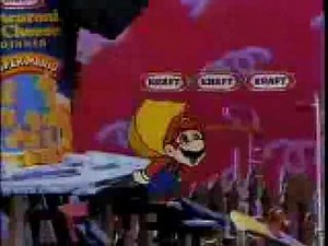 Super Mario Bros. Kraft Macaroni and Cheese USA Commercial