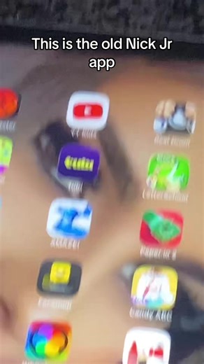 Exploring the Old Nick Jr App