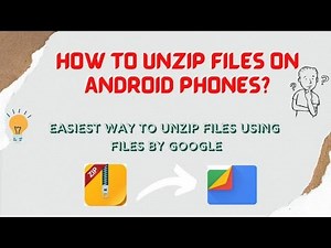 How to unzip files on Android phones? #zip #zipfiles #filesbygoogle #files