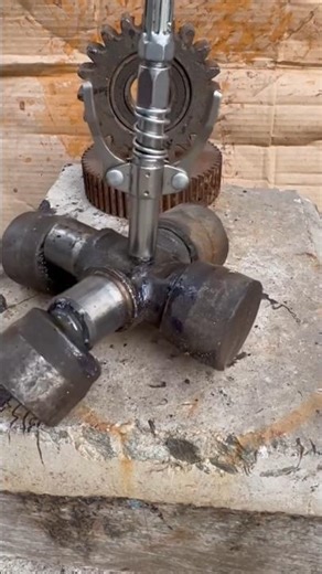 Universal Joint Greasing Tips for DIY Mechanics#shortvideo #viralshorts #realshot