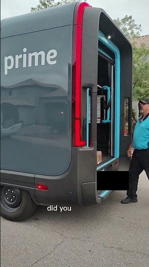 Insane! Amazon's futuristic delivery van by Rivian is here