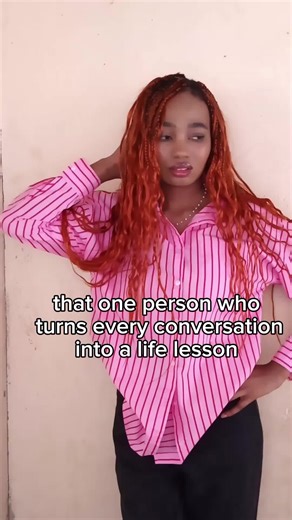 that one person who turns EVERY conversation into a life lesson😒 #viral #trend #fyp