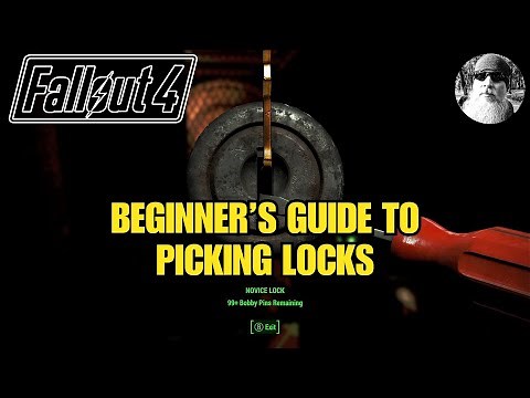 Fallout 4 Quick Tip for New Players - A Beginner's Guide to Picking Locks