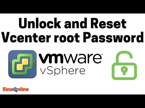 Unlock and Reset Vcenter root Password