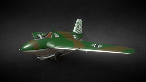 Messerschmitt Me 163B Komet (LP) - 3D model by KrStolorz (Krzysztof Stolorz) (@KrStolorz)