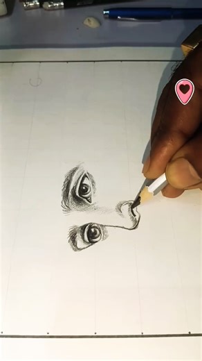 Master Portrait Drawing: Simple Techniques for Beginners ✨ #drawing #pencilart #shorts #art