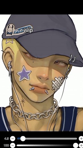 congrats on 100k @gxthering ! #gxthering100k | Art In TikTok