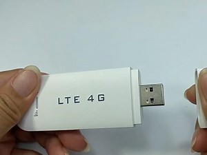 USB-LTE-4G-Stick-Modem, Wireless-USB-Netzwerkadapter mit WLAN-Hotspot, WLAN-Hotspot-Router-Unterstützung, SIM, Weiß(mit WiFi-Funktion)