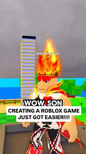 Anthony Frank on Instagram: "Creating a roblox game just got easy with customuse! Create 3d objects right inside, upload, and post directly to roblox, so if you are a roblox creator, try this now! @customuse3d"