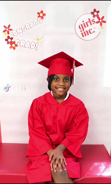 These sweet girls graduated from the 2023-2024 Girls Inc. Dallas after school program! We are going to miss seeing these strong, smart, and bold girls everyday! #strongsmartbold #girlsinc