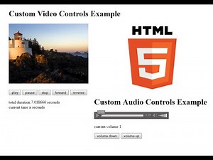How to Customize HTML5 Video and Audio Controls Using Javascript