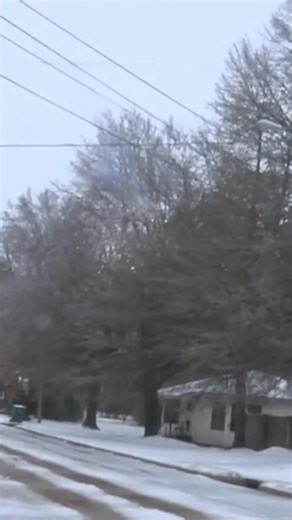 Video shows sparks flying as ice caused a power line to explode in Texarkana, Texas. | KPLC 7 News