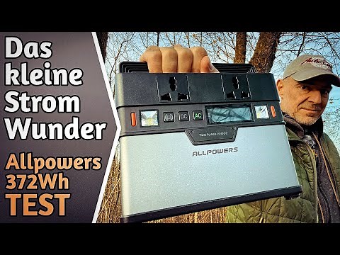 Allpowers 372Wh Powerstation - Mobile Stromversorgung & Multi-Powerbank & 230V - Test & Review