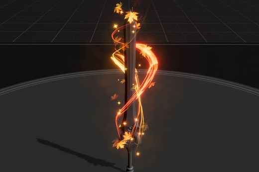 URP/HDRP Stylized Sword Aura vfx | VFX Particles | Unity Asset Store