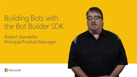 Build bots with the Bot Builder SDK