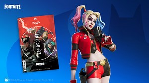 As Batman fights to recall his past and escape an endless loop of chaos and struggle, he’ll come face-to-face with the likes of Renegade Raider, Fishstick, Bandolier, and more. Grab the first issue of DC Comics Batman/Fortnite: Zero Point at your local comics store or digitally on DC UNIVERSE INFINITE (US-only). Issue #1 comes with a redeemable code to unlock the Rebirth Harley Quinn Outfit in-game! Info: https://fn.gg/BatmanZeroPoint | Fortnite