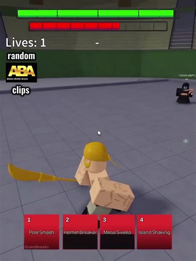 Random ABA clips #roblox #aba #animebattlearena #anime #robloxanime