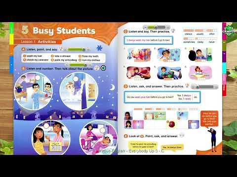 Everybody Up 5 - Unit 5 - Busy Student - Lesson 1 - Activities