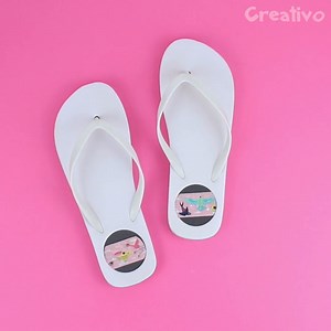 Hier einige Tricks um alte Flipflops zu reparieren und originell zu machen!😍 | Creativo Deutschland