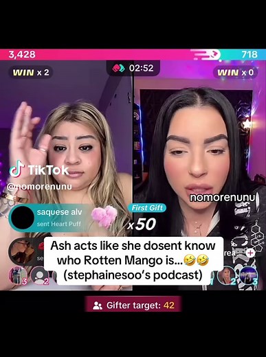 Ash Trevino Pretends Not to Know Rotten Mango