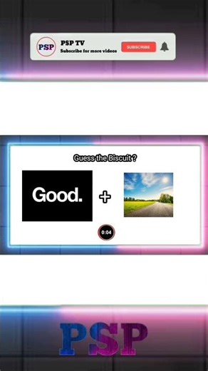 Guess the Biscuit Name Quiz #14 | PSPTV #shortsfeed #trending #youtubeshorts #shorts #shortsvideo