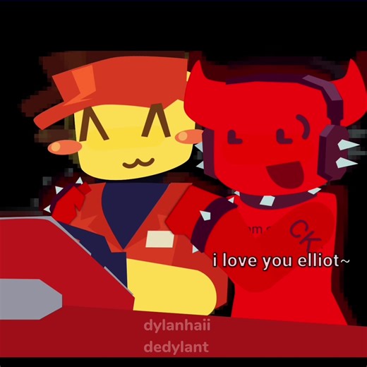 i love you elliot! (to clarify this is NOT forsaken lol);#trending #alightmotion #fyp #roblox #viral