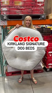 Costco’s #1 TWINFLUENCERS on Instagram: "How great are these Kirkland Signature Dog beds at Costco! #costco #costcofinds #dog #pet #pets"