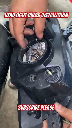 How to Install Headlight Bulbs ?