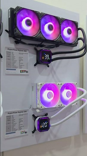 Montech New Cooling Products at #computex2025 | HyperFlow, CyberFlow, NX 600 & More