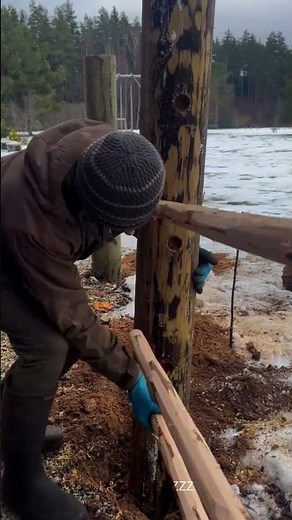 Hand-Woven Wooden Fence Built to Last Centuries #fence #diycrafts #construction