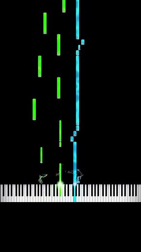 AOT Easy Slowed Red Swan Piano Tutorial #pianotutorial #fyp #pianocover #shorts