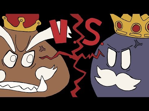 King Goomba V.S. King Bob-omb (Animation)