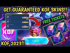 NEW BIG EVENT! GET YOUR FREE KOF SKIN (GUARANTEED) IN KOF EVENT 2023! - MLBB