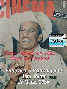 ¡Pedro Infante Se Sentía Mediocre! Fragmentos de una entrevista realizada el día 27 de Marzo de 1954 a Pedro Infante durante el rodaje en los estudios Azteca de la película Cuidado Con El Amor . Pedro Infante 100 Años Imágenes Que Hablan | Pedro Infante 100 Años
