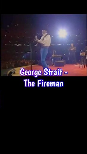 George Strait - The Fireman (Lyrics) #80smusic #countrymusic #songlyrics